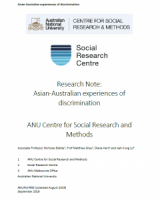 Research Note: Asian-Australian experiences of discrimination