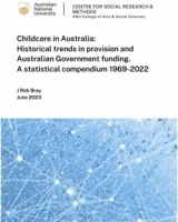 Childcare in Australia:  Historical trends in provision and  Australian Government funding. A statistical compendium 1969-2022