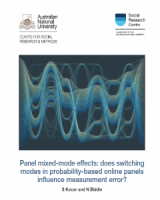 Panel mixed-mode effects: does switching modes in probability-based online panels influence measurement error? Panel mixed-mode effects: does switching modes in probability-based online panels influence measurement error?
